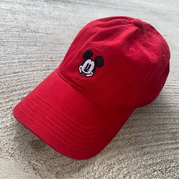 VINTAGE RETRO DISNEY MICKEY MOUSE BASEBALL HAT - Picture 2 of 7